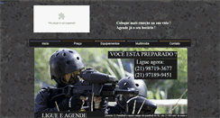 Desktop Screenshot of distrito22paintball.com.br