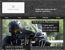 Tablet Screenshot of distrito22paintball.com.br